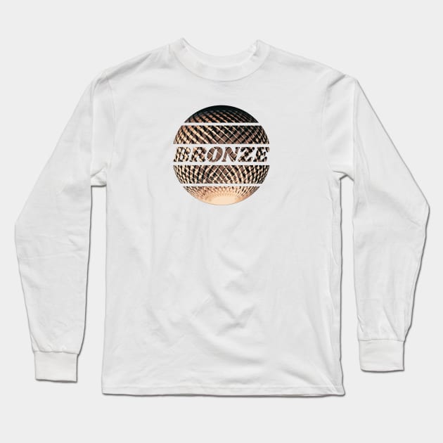 Bronze Long Sleeve T-Shirt by Bailamor